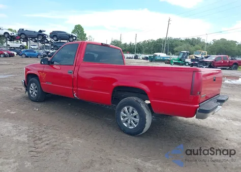 1998 GMC Sierra 1500 Special из США, поврежденный, VIN 1GTEC14W6WZ530155